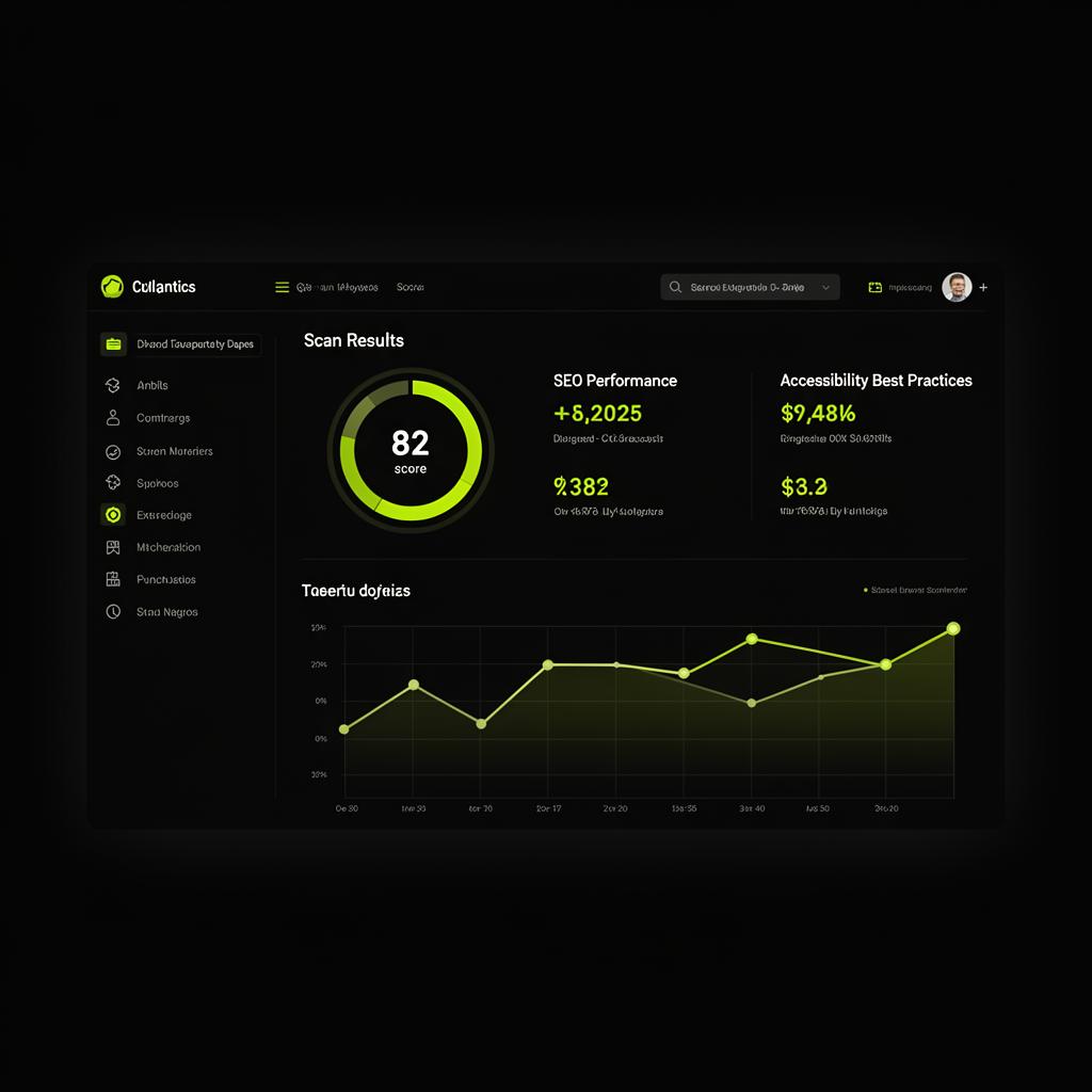 Dashboard mockup